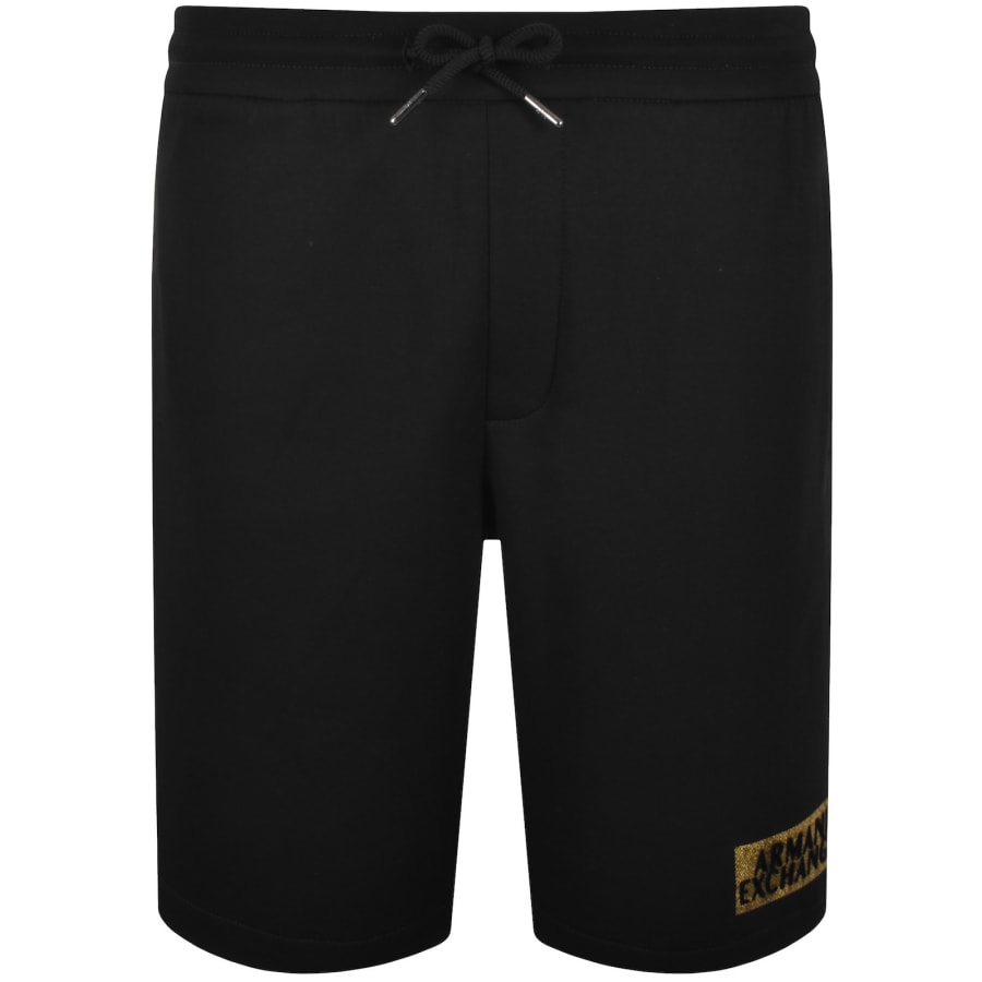 Armani Exchange Jersey Shorts Black | Mainline Menswear us